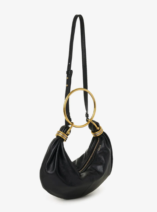 CHLOÉ - Bracelet hobo leather bag