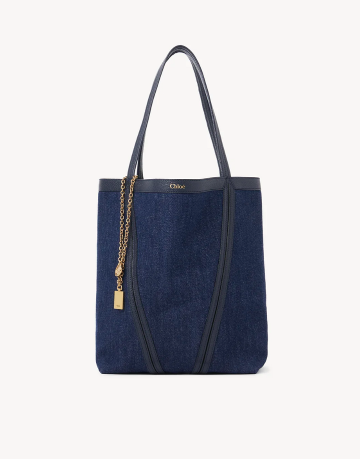 CHLOÉ - Sac cabas Chloé Spin en denim