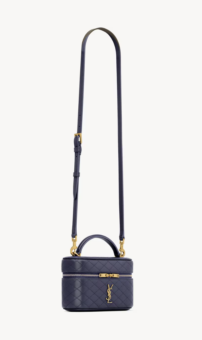 SAINT LAURENT - gaby vanity bag en cuir d’agneau