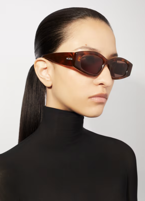 ALAÎA - LUNETTES DE SOLEIL OVALES