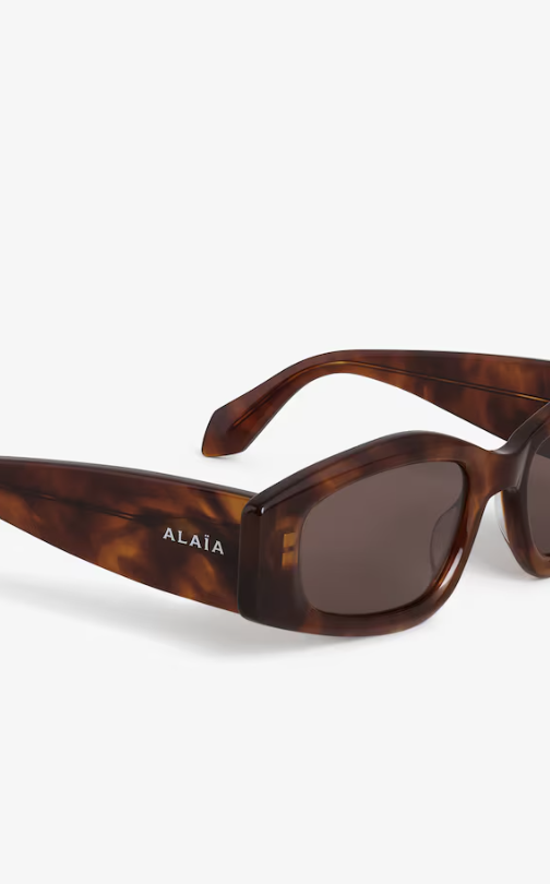 ALAÎA - LUNETTES DE SOLEIL OVALES