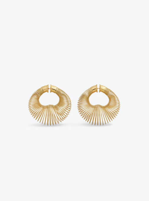 ALAÏA - BOUCLES D'OREILLES SPIRAL