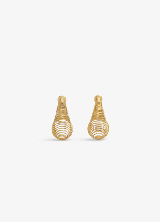 ALAÏA - BOUCLES D'OREILLES SPIRAL
