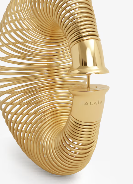 ALAÏA - BOUCLES D'OREILLES SPIRAL