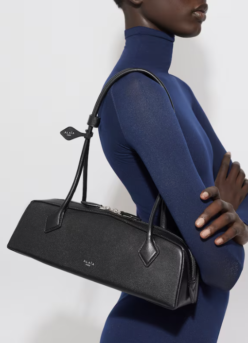 ALAÏA - SAC LE TECKEL MEDIUM EN CUIR