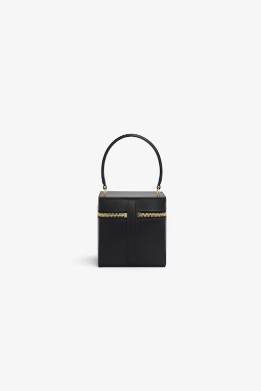 ALAÏA - SAC VANITY CUBE EN CUIR