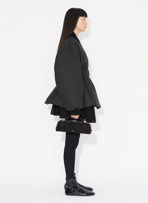 ALAÏA - BOMBER CEINTURÉ EN COTON