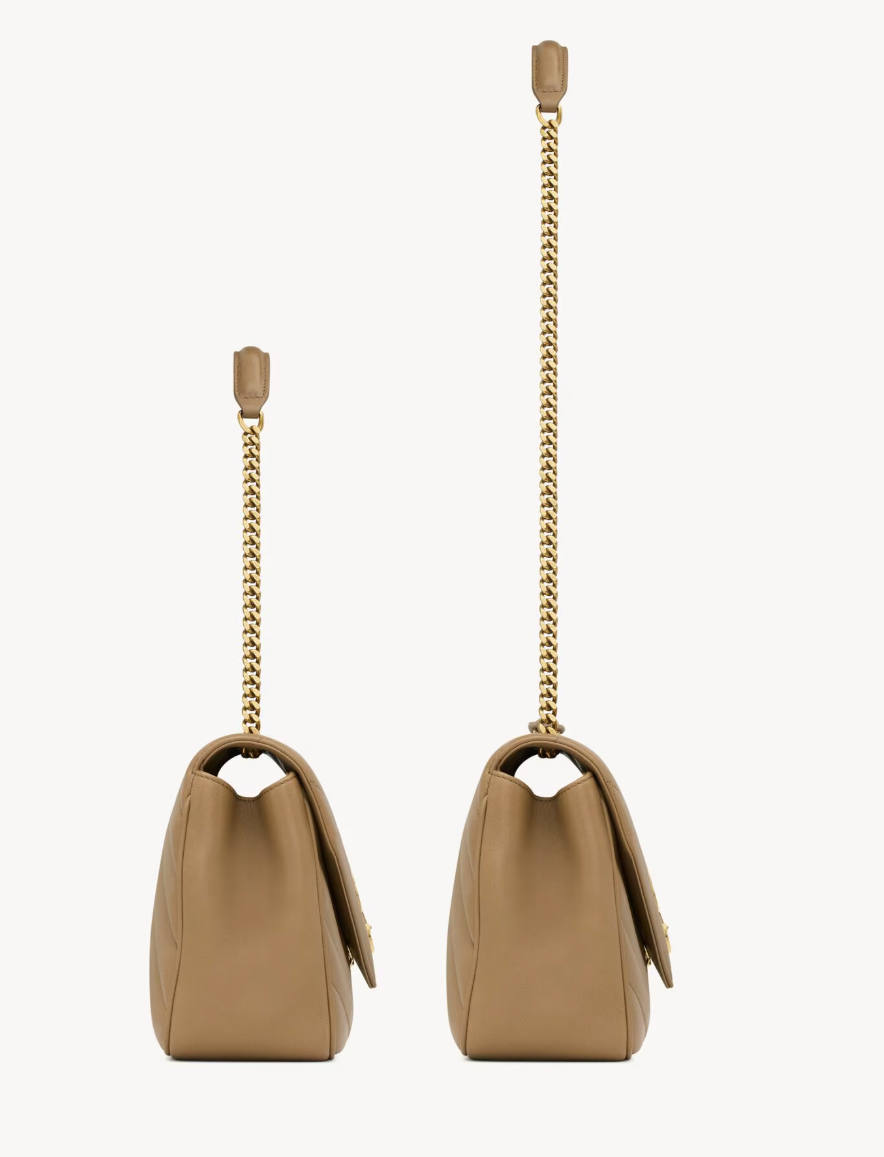 SAINT LAURENT - LOULOU MEDIUM EN CUIR MATELASSÉ