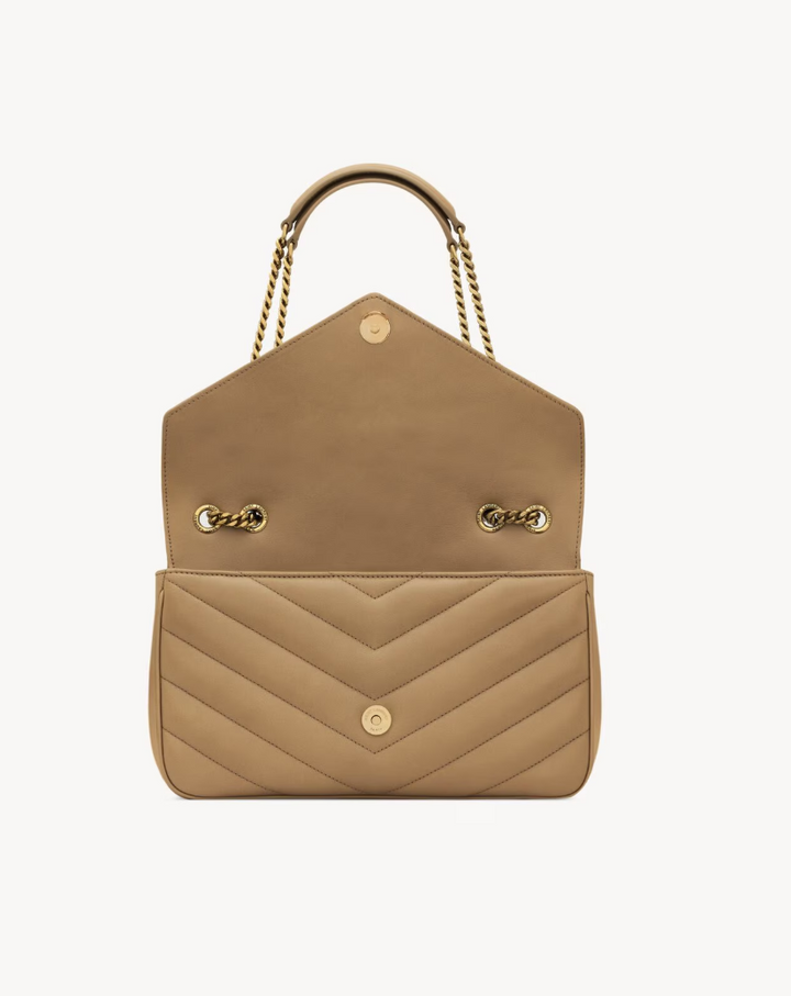 SAINT LAURENT - LOULOU MEDIUM EN CUIR MATELASSÉ