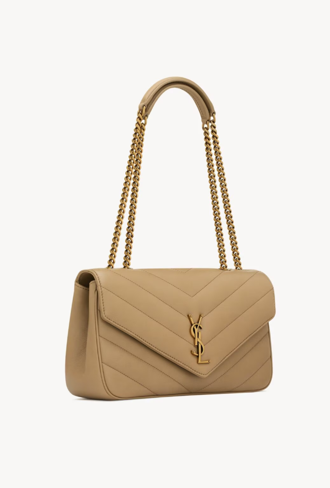 SAINT LAURENT - LOULOU MEDIUM EN CUIR MATELASSÉ