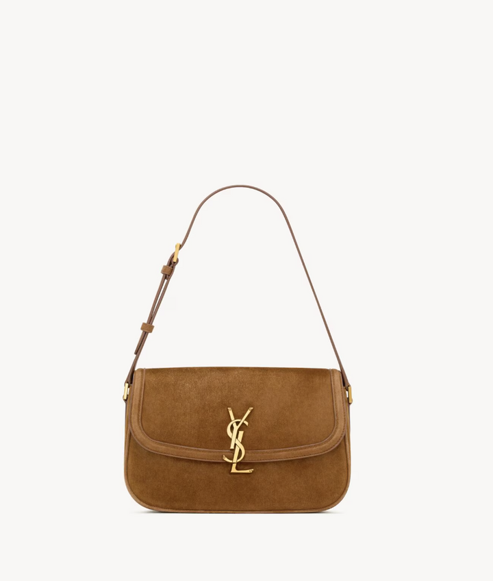 SAINT LAURENT - SOLFERINO MEDIUM EN suède