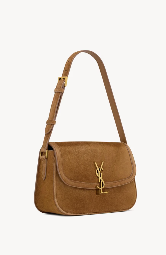 SAINT LAURENT - SOLFERINO MEDIUM EN suède