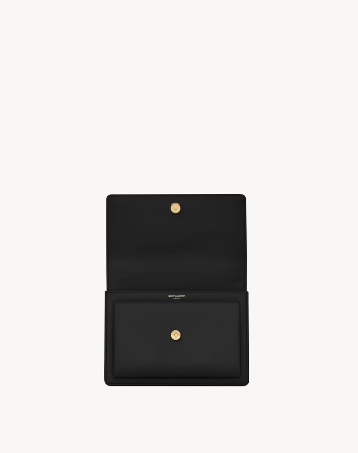 SAINT LAURENT - SUNSET MEDIUM EN CUIR LISSE