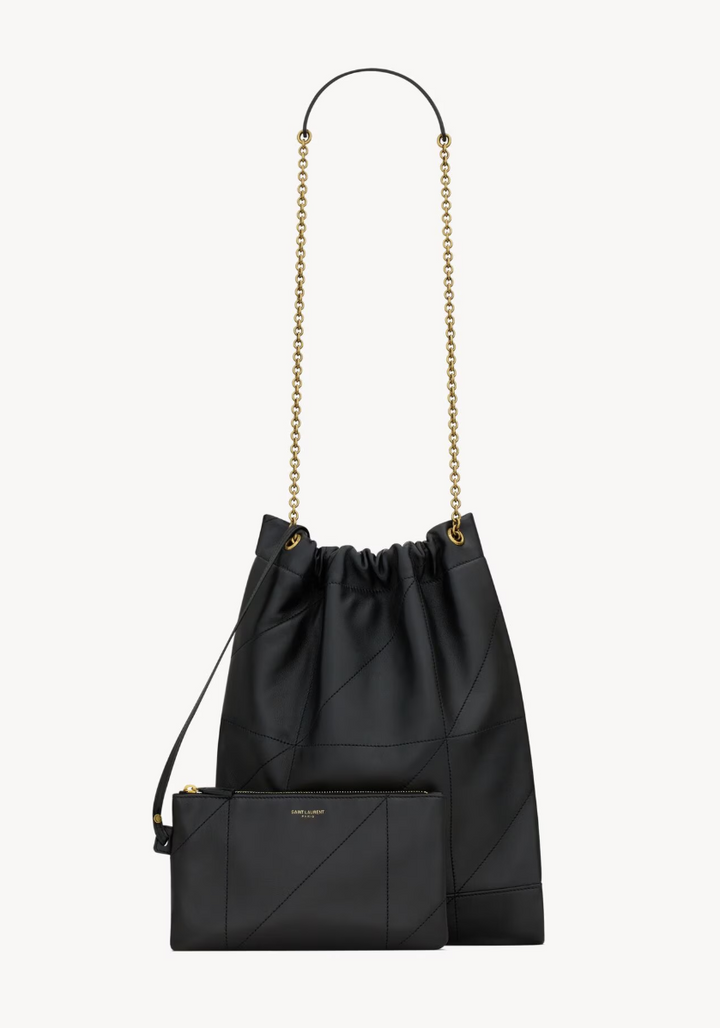 SAINT LAURENT - JAMIE POCHON EN CUIR D'AGNEAU