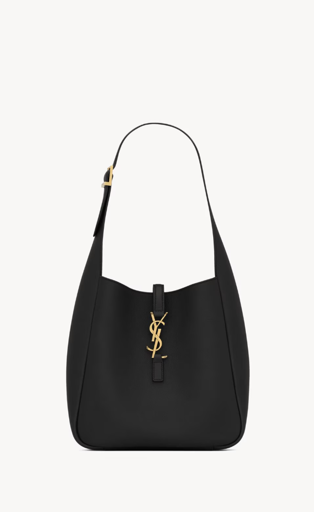 SAINT LAURENT - LE 5 À 7 SMALL SOUPLE EN CUIR GRAINÉ