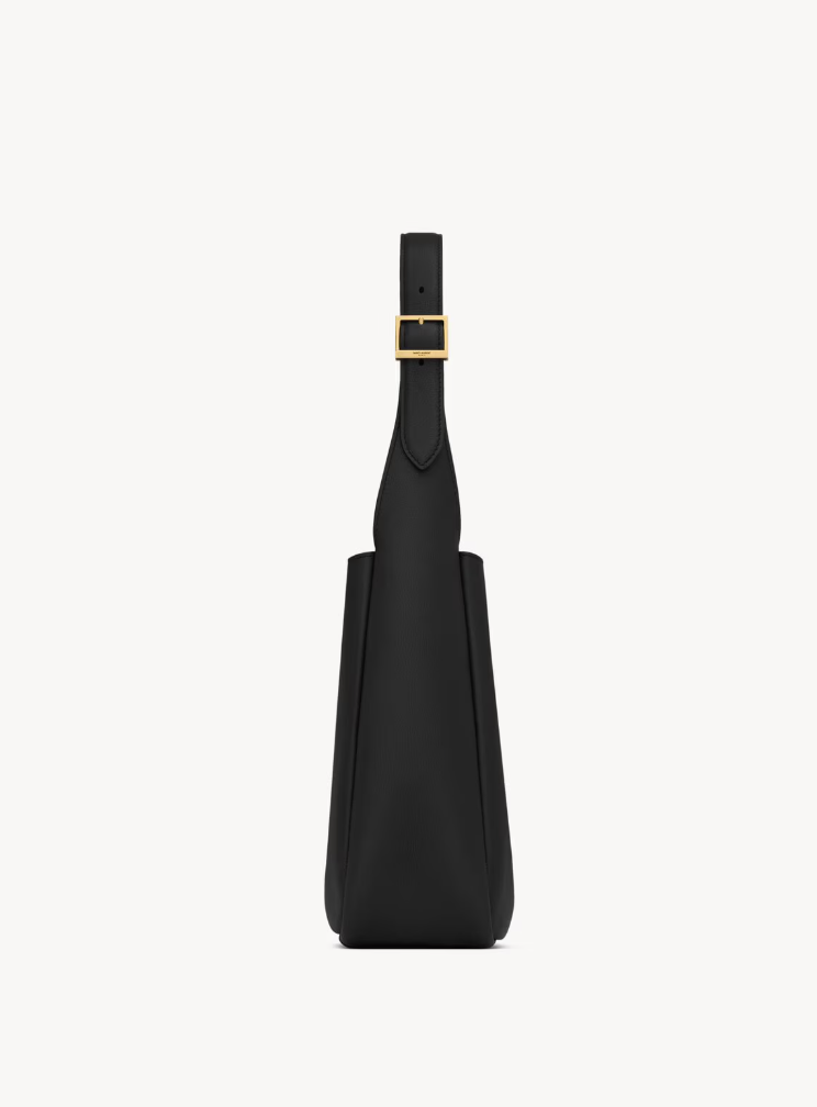 SAINT LAURENT - LE 5 À 7 SMALL SOUPLE EN CUIR GRAINÉ