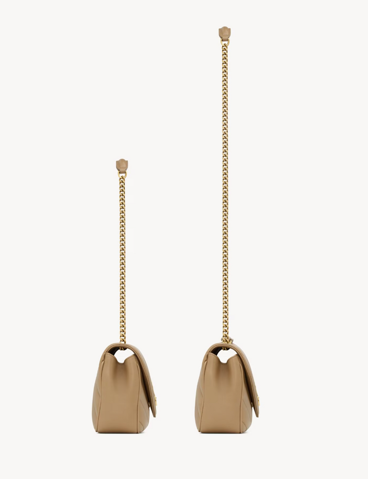 SAINT LAURENT  - LOULOU SMALL EN CUIR MATELASSÉ