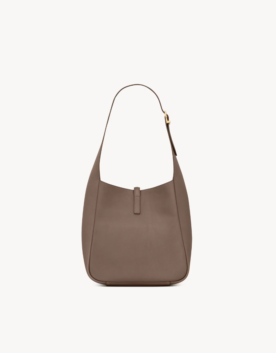 SAINT LAURENT - LE 5 À 7 SMALL SOUPLE EN CUIR GRAINÉ