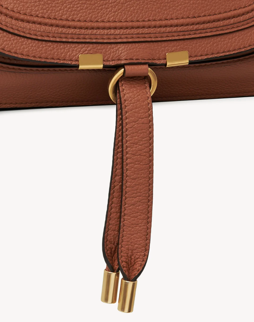 CHLOÉ - Sac Marcie en cuir grainé