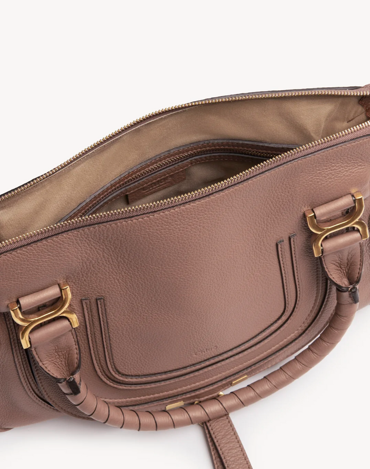 CHLOÉ - Sac Marcie en cuir grainé