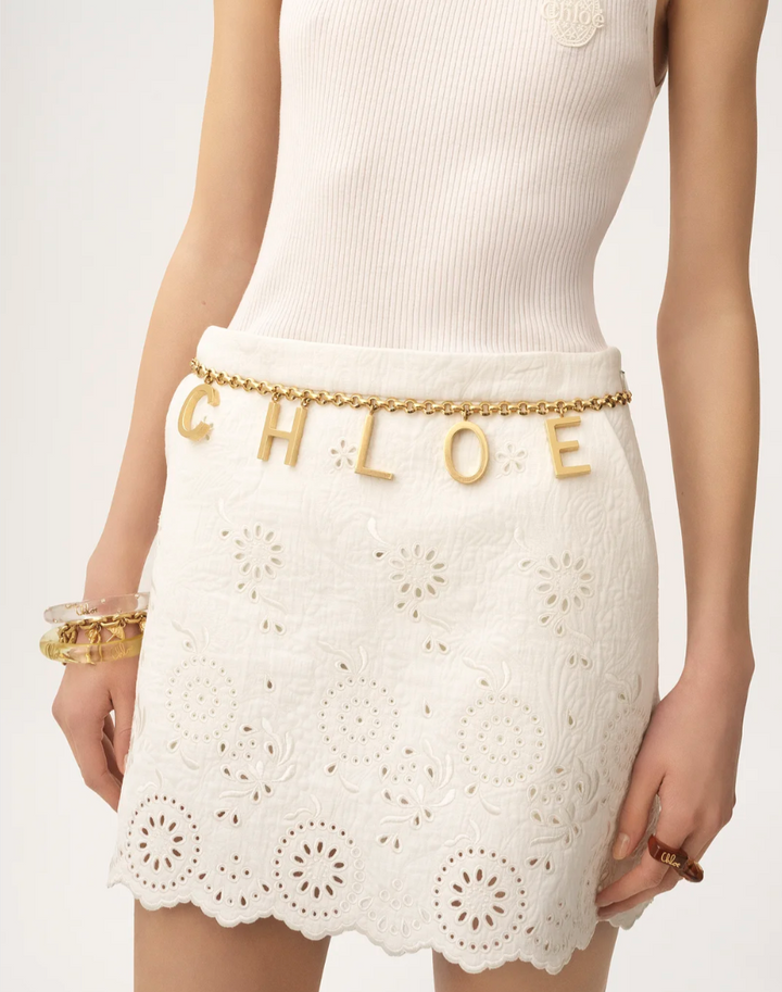 CHLOÉ - Ceinture bijou Chloé Letters