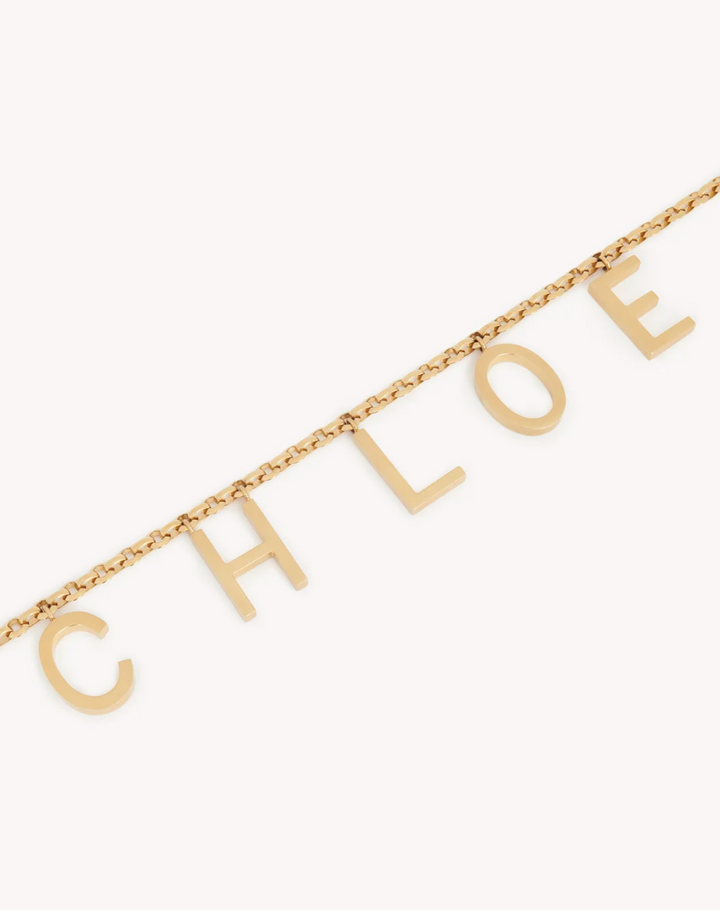 CHLOÉ - Ceinture bijou Chloé Letters