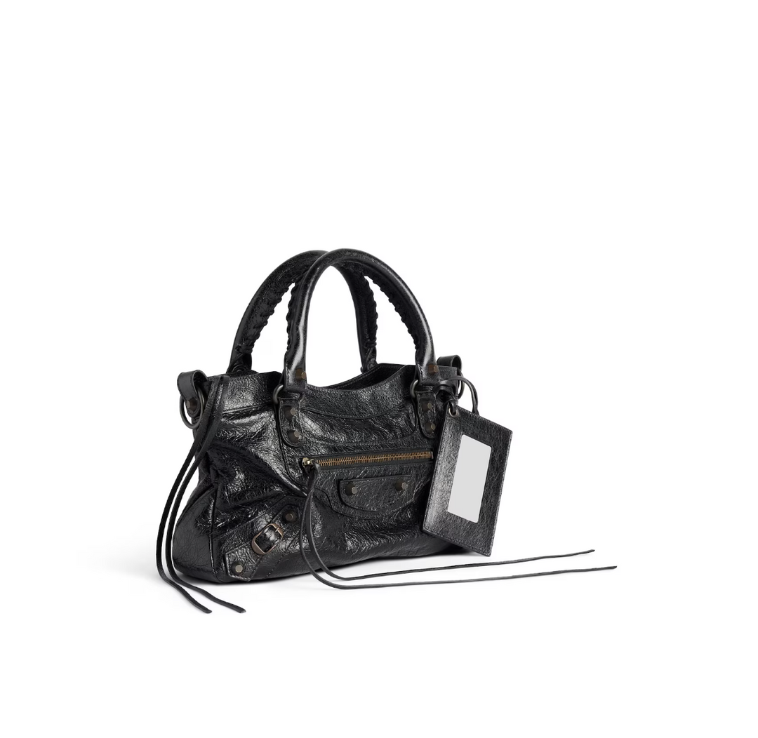 BALENCIAGA - Women's Le City First Bag in Black