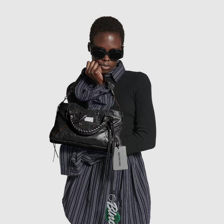 BALENCIAGA - Women's Le City First Bag in Black