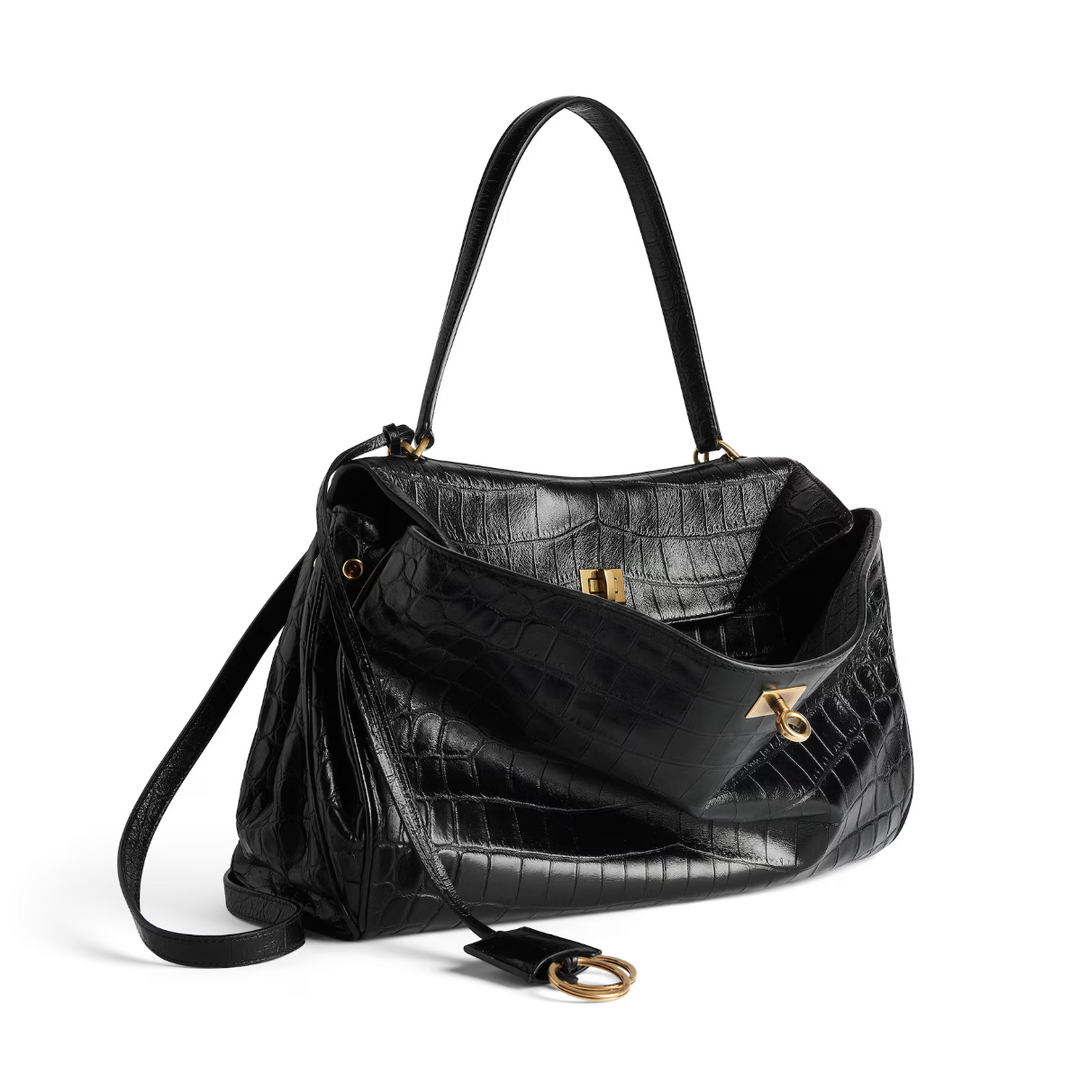 BALENCIAGA - Women's Rodeo Handbag Medium in Black