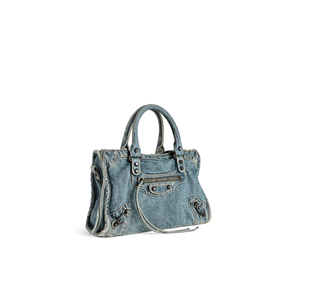 BALENCIAGA - Women's Le City Bag Small in Blue