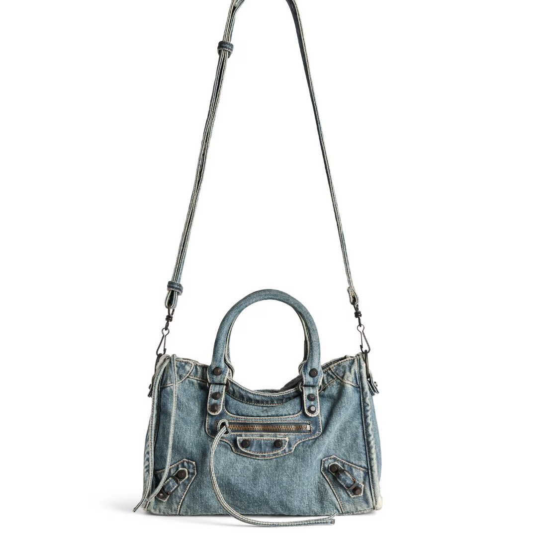 BALENCIAGA - Women's Le City Bag Small in Blue