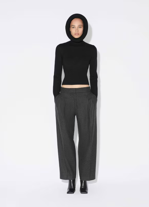 ALAÏA - PANTALON DE TAILLEUR EN FLANELLE