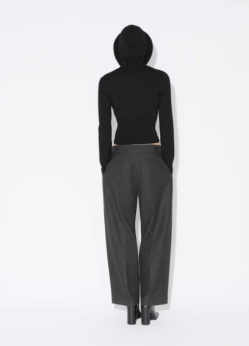 ALAÏA - PANTALON DE TAILLEUR EN FLANELLE