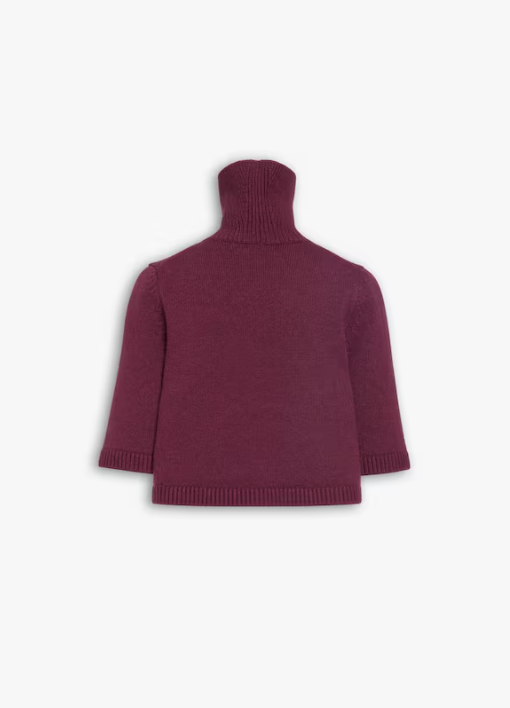 ALAÏA - PULL COURT EN MAILLE CACHEMIRE