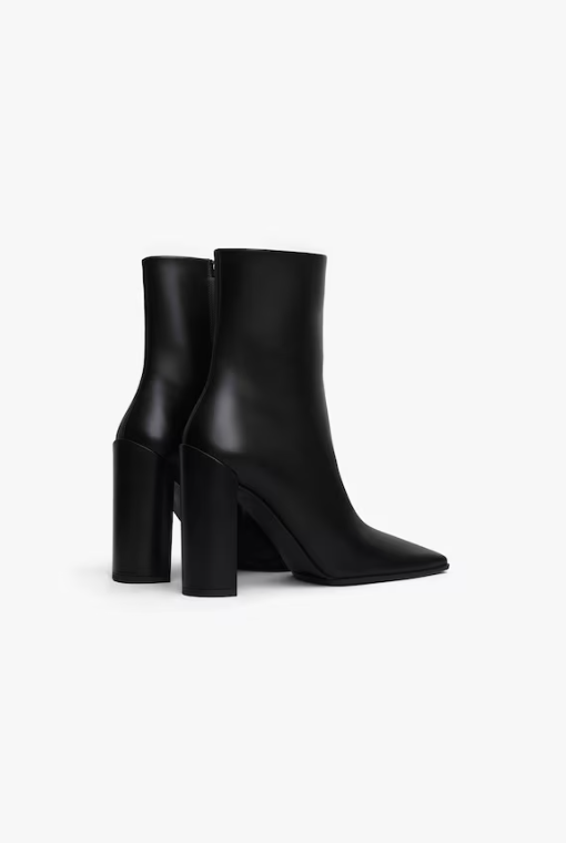 ALAÏA - BOTTINES SQUARE EN CUIR