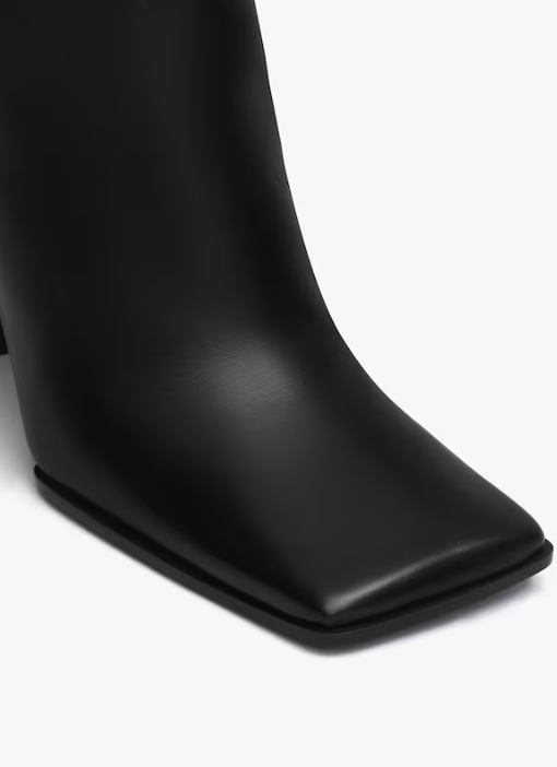 ALAÏA - BOTTINES SQUARE EN CUIR