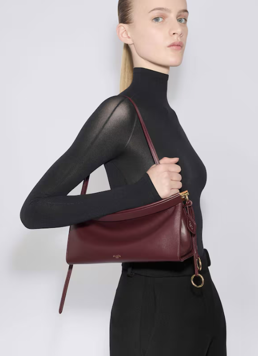 ALAÏA - SAC LE CLICK EAST WEST MEDIUM EN CUIR