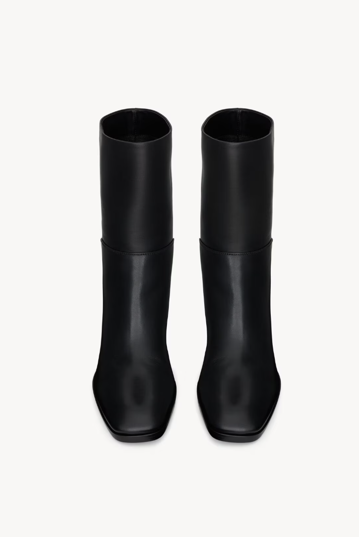 SAINT LAURENT - SULPICE bottines en cuir lisse