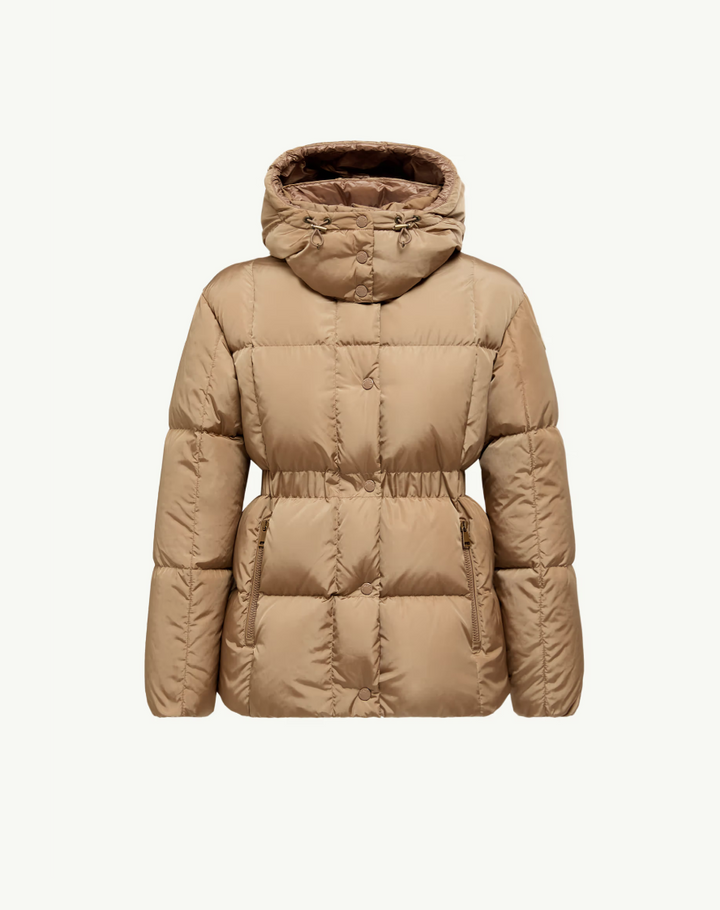 MONCLER - Doudoune à matelassage carré à capuche Agneux