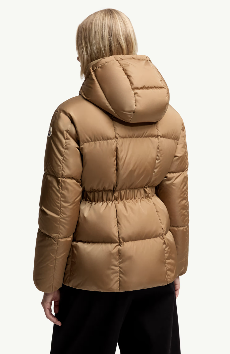 MONCLER - Doudoune à matelassage carré à capuche Agneux