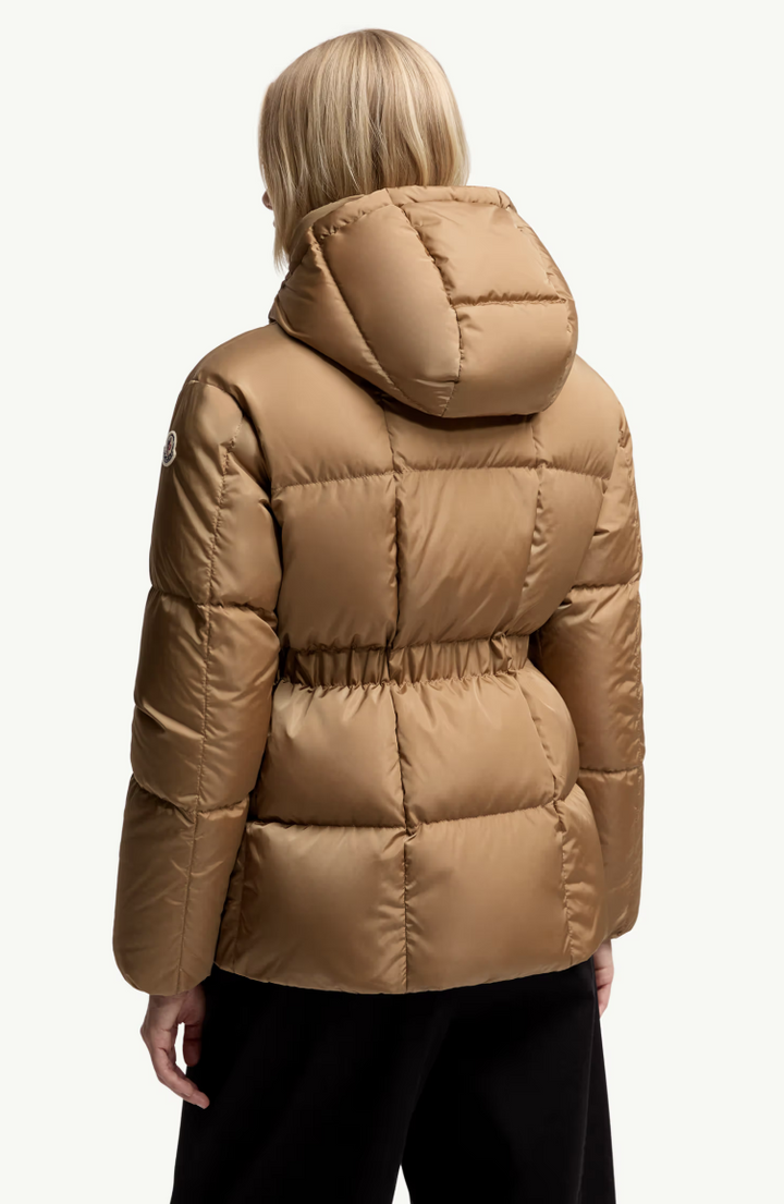 MONCLER - Doudoune à matelassage carré à capuche Agneux