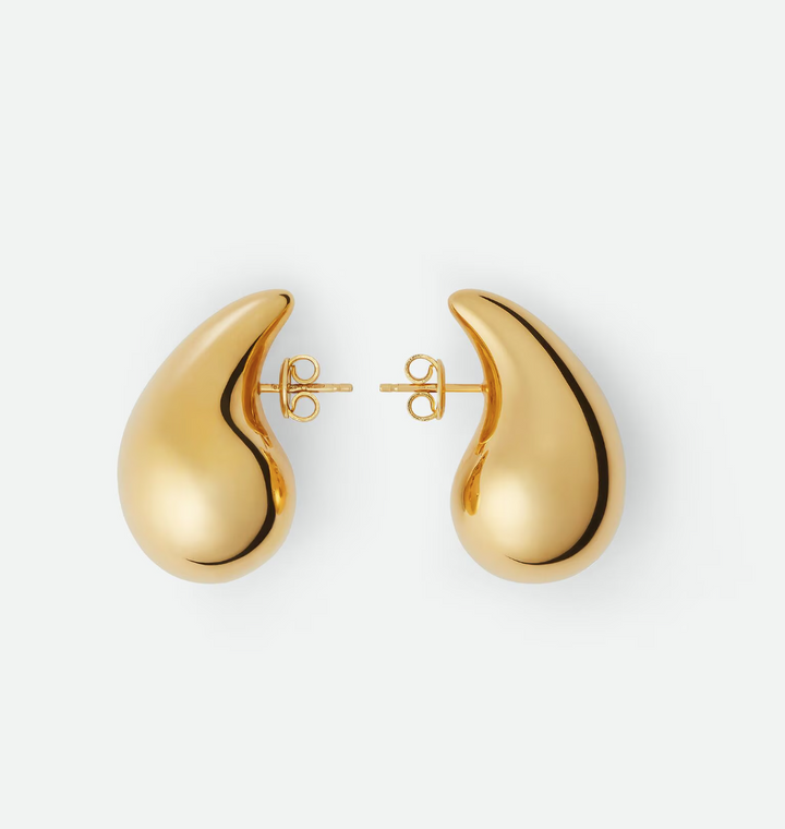 BOTTEGA VENETA - Boucles d’oreilles Drop petit format GOLD