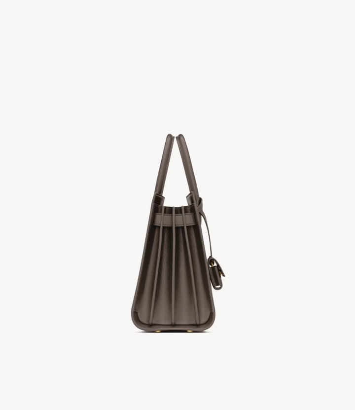 SAINT LAURENT - SAC DE JOUR EN CUIR LISSE - BABY