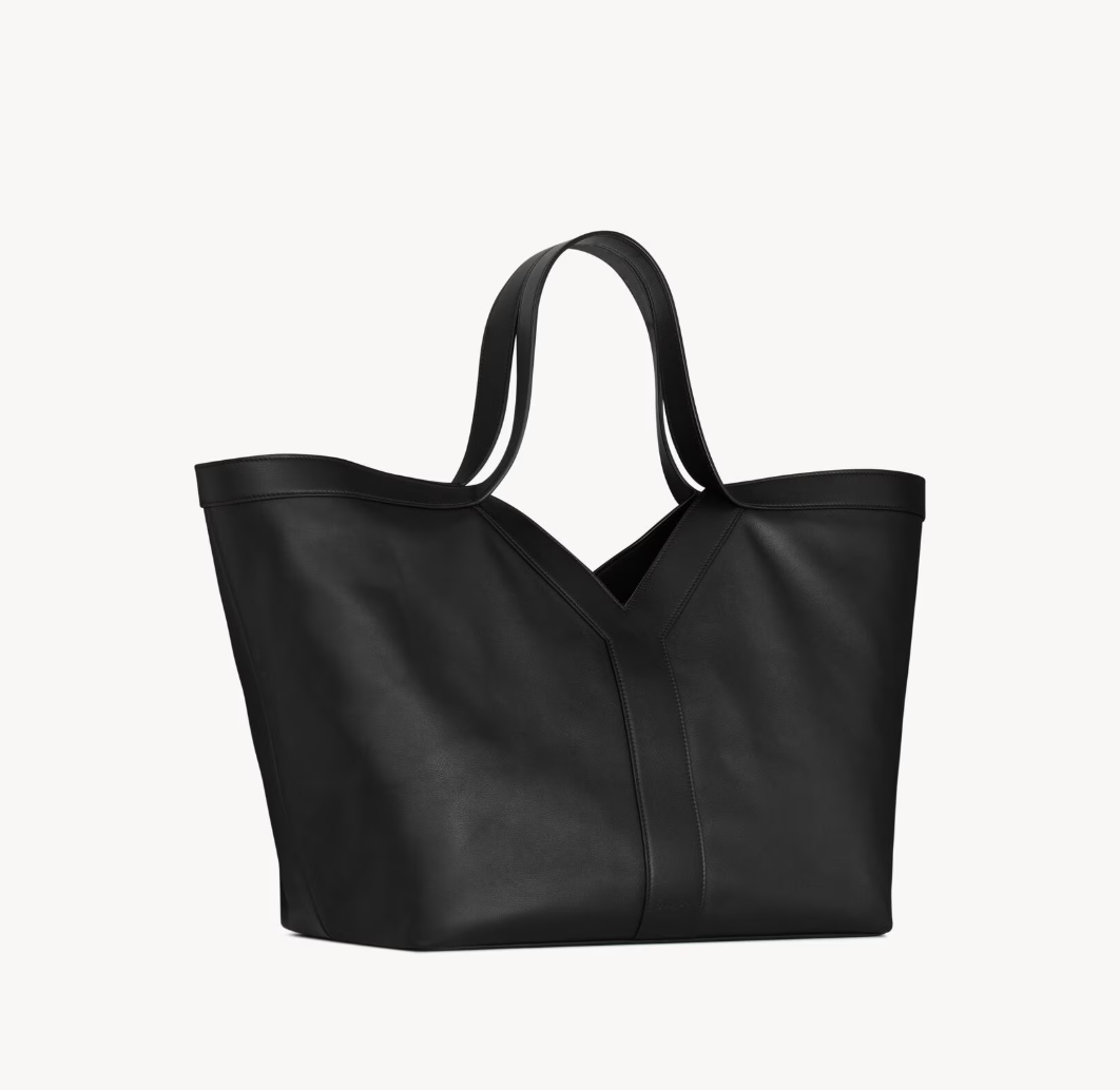 SAINT LAURENT - Y CABAS EN CUIR