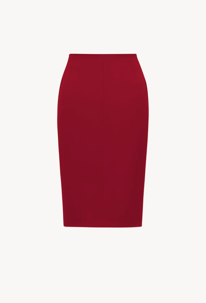 SAINT LAURENT - Jupe crayon en satin
