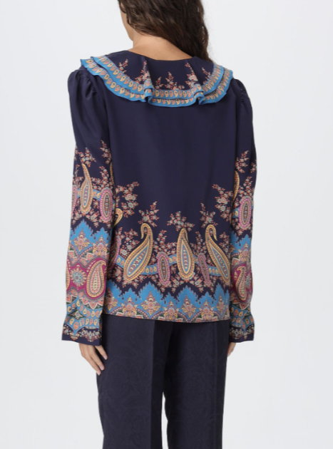 ETRO - Chemise col à volants