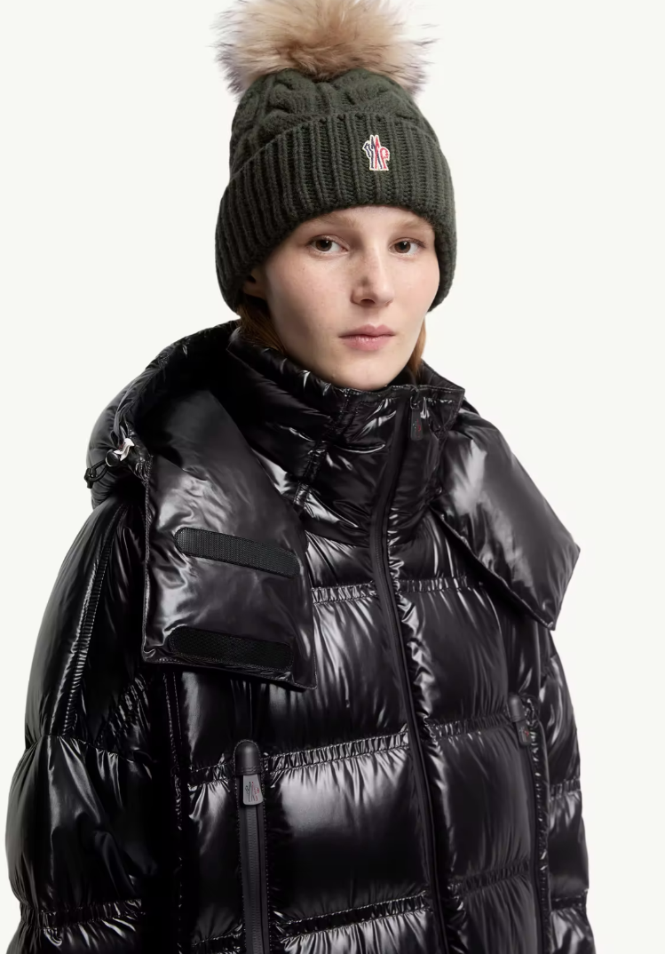 MONCLER - Bonnet en laine et cachemire