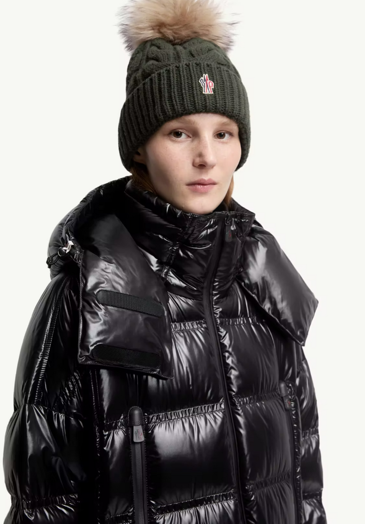 MONCLER - Bonnet en laine et cachemire