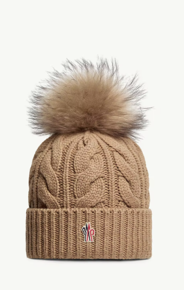 MONCLER - Bonnet en laine et cachemire
