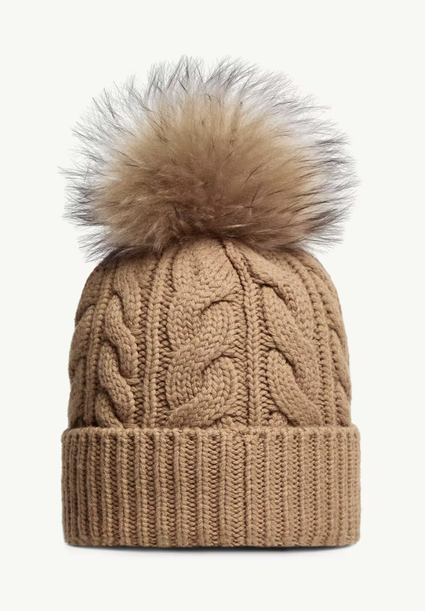 MONCLER - Bonnet en laine et cachemire